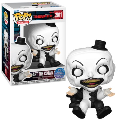 Funko POP! TERRIFIER 2011 Art the Clown (Shelf Sitter) Pre-Order