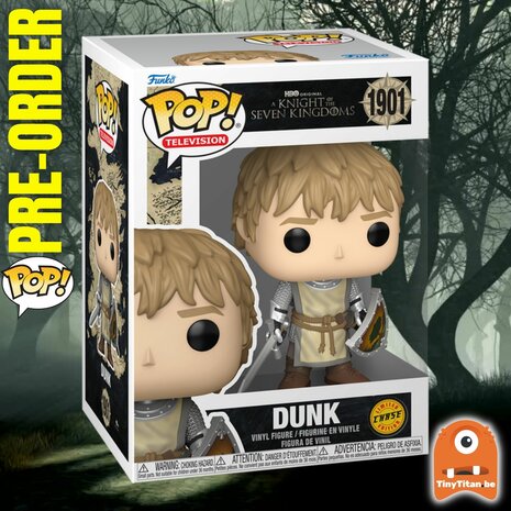 FUNKO POP! Super Discount Bundle of 4 + CHASE A KNIGHT OF THE SEVEN KINGDOMS Pre-Order