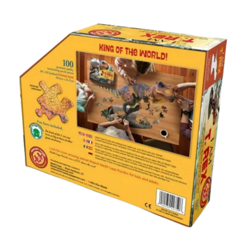 100 Piece Shaped Puzzle - I Am T. Rex 97 x 56 cm (poster size)