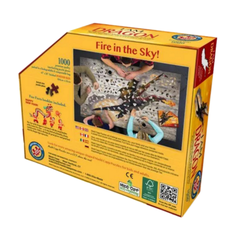 1000 Piece Shaped Puzzle - I Am Dragon 104 x 51 cm (poster size)