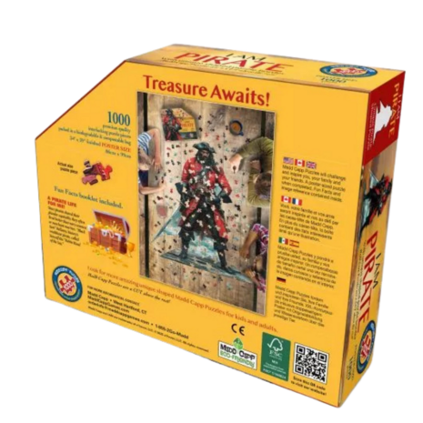 1000 Piece Shaped Puzzle - I Am Pirate 86 x 99 cm (poster size)