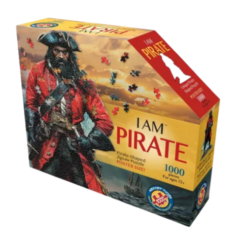1000 Piece Shaped Puzzle - I Am Pirate 86 x 99 cm (poster size)