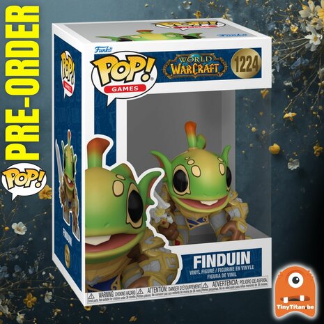 Funko POP! WORLD OF WARCRAFT 1224 Finduin Pre-Order