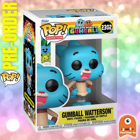 Funko POP! THE AMAZING WORLD OF GUMBALL 2302 Gumball Pre-Order