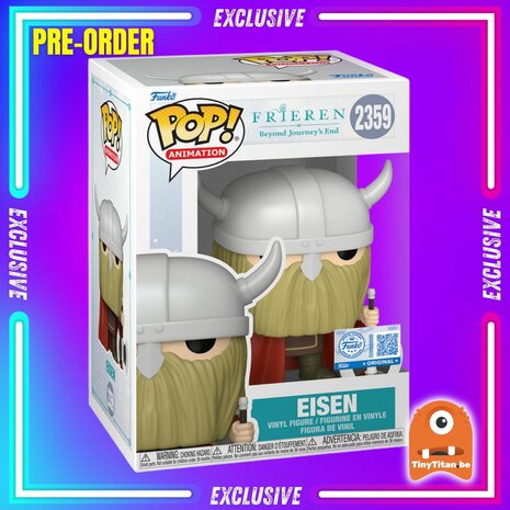 Funko POP! FRIEREN 2359 Eisen EXCLUSIVE Pre-Order