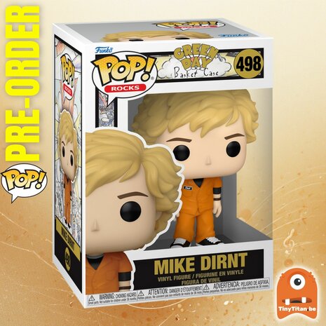 Funko POP! GREEN DAY 498 Mike Dirnt (Basket Case) Pre-Order