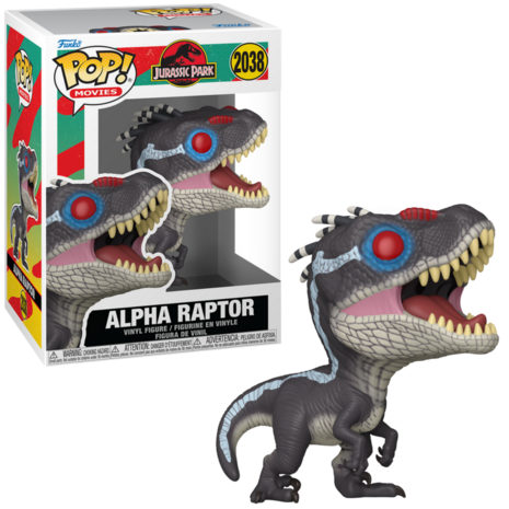 Funko POP! JURASSIC PARK 2038 Alpha Raptor Pre-Order
