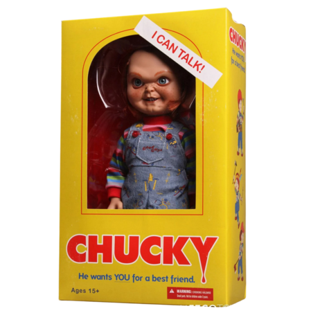 Mezco - CHUCKY - Sneering Chucky - Sound Doll 38cm