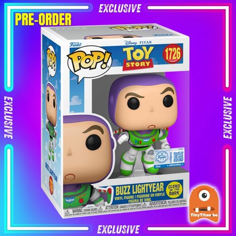 Funko POP! TOY STORY 1726 Buzz EXCLUSIVE Pre-Order