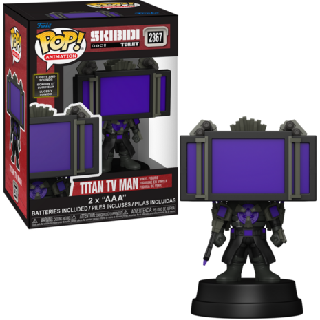Funko POP! SFX SKIBIDI TOILET 2367 Titan TV Man Pre-Order