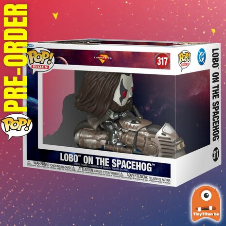 Funko POP! SUPERGIRL Ride 317 Lobo on the Spacehog Pre-Order