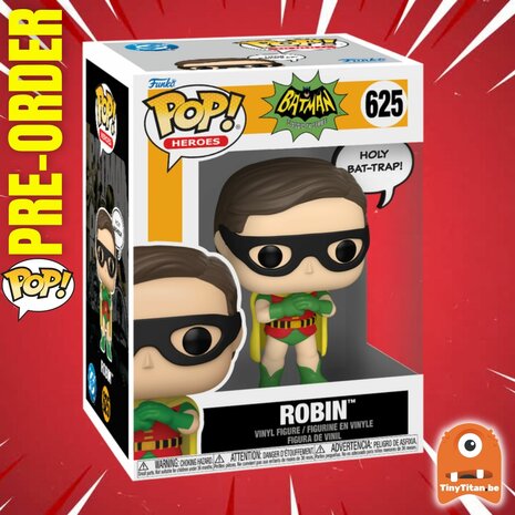 Funko POP! BATMAN 66 625 Robin Pre-Order