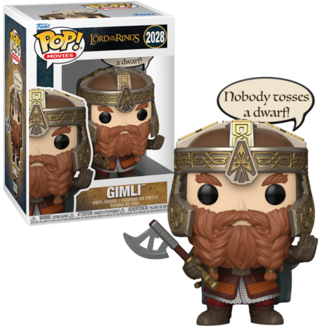 Funko POP! LORD OF THE RINGS 2028 Gimli Pre-Order