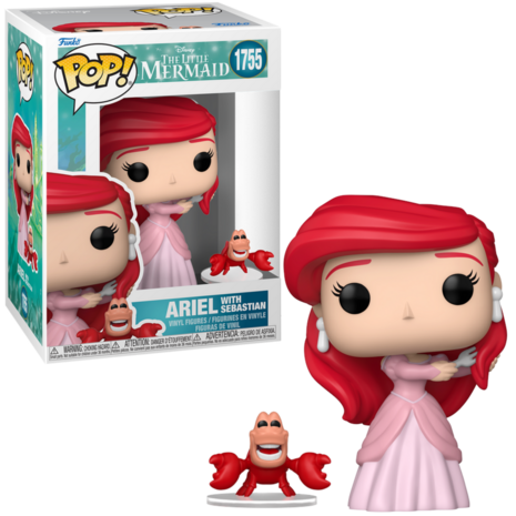 Funko POP! THE LITTLE MERMAID 1755 Ariel with Sebastian Pre-Order