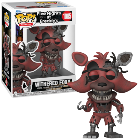Funko POP! FIVE NIGHTS AT FREDDY'S 1085 Withered Foxy Back Order