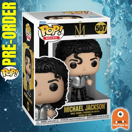 Funko POP! MICHAEL JACKSON 507  Bad Tour (MT) Pre-Order