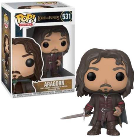 Funko POP! LORD OF THE RINGS 531 Aragorn Back Order