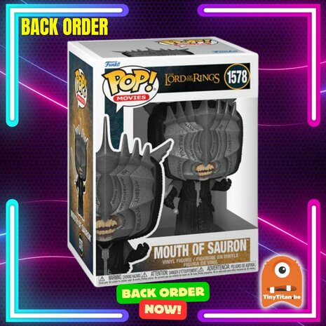 Funko POP! LORD OF THE RINGS 1578 Mouth of Sauron Back Order