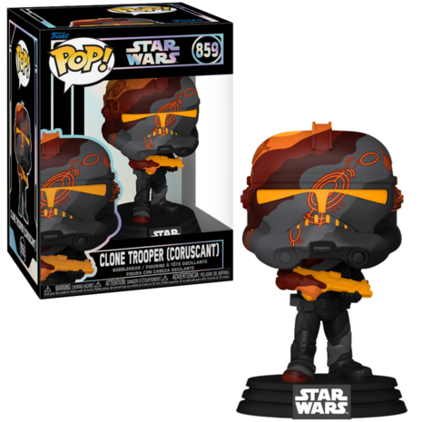 Funko POP! STAR WARS  859 Clone Soldier (Coruscant) Pre-Order