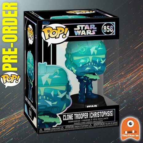 Funko POP! STAR WARS 858 Clone Soldier (Christophsis) Pre-Order