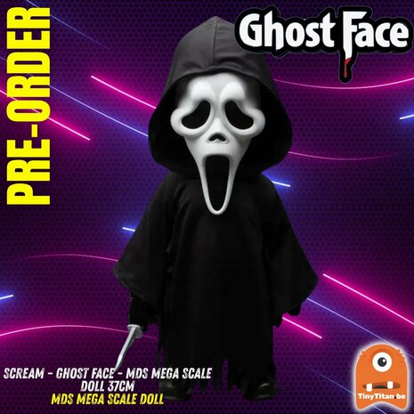 Mezco - SCREAM - Ghost Face - MDS Mega Scale Doll 37cm