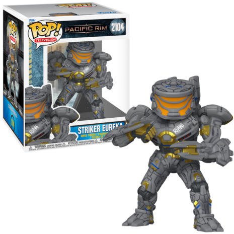 Funko POP! Super PACIFIC RIM 2104 6 INCH Striker Eureka
