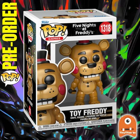 Funko POP! FIVE NIGHTS AT FREDDY'S 1318 Toy Freddy Pre-Order