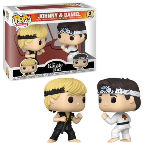 Funko POP! KARATE KID 2 Pack Johnny & Daniel Pre-Order