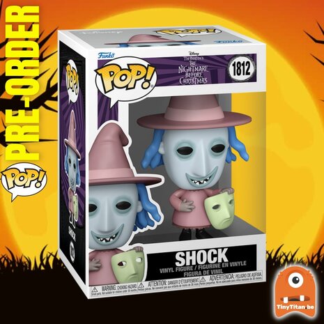 Funko POP! NIGHTMARE BEFORE CHRISTMAS 1812 Shock Pre-Order