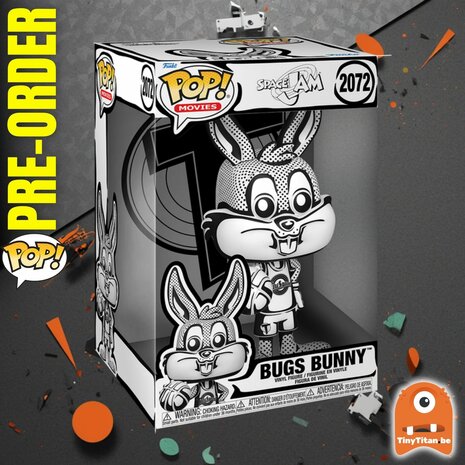 Funko POP! Jumbo Bugs Bunny (Joshua Vides Design) 10 INCH 2534 SPACE JAM Pre-Order