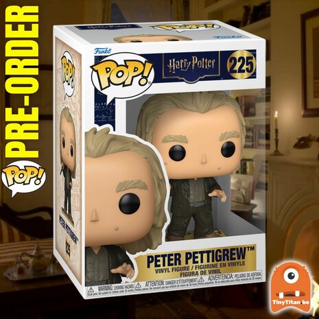 Funko POP! HARRY POTTER MARAUDERS MAP 225 Peter Pettigrew Pre-Order