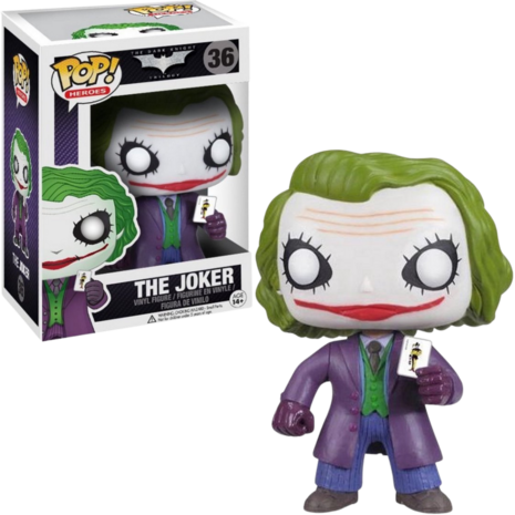 Funko POP! BATMAN OG 36 Joker (Dark Knight) Back Order