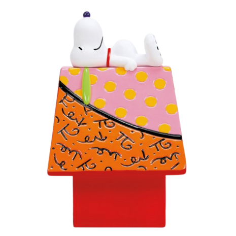 Snoopy Doghouse Figurine by Romero Britto 6019028