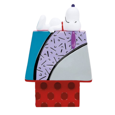 Snoopy Doghouse Figurine by Romero Britto 6019028