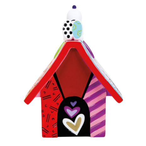 Snoopy Doghouse Figurine by Romero Britto 6019028