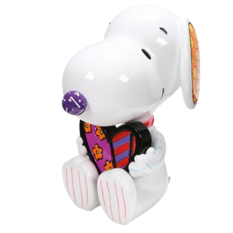 Snoopy Statue with Britto Heart by Romero Britto 6019025