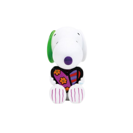 Snoopy with Britto Heart Figurine by Romero Britto 6019029