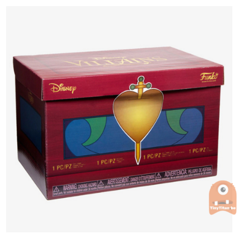 POP! Disney Treasures - Villains Box Hot Topic Exclusive