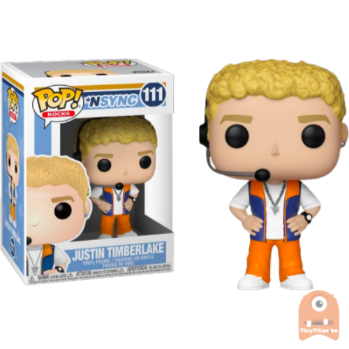POP! Rocks Justin Timberlake #111 NSYNC