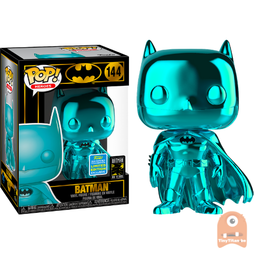 POP! Heroes Batman Chrome teal - Summer Convention #144