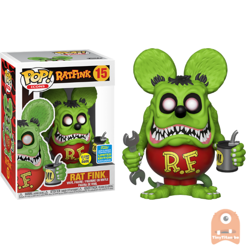 POP! Icons Rat Fink GITD #15 SDCC 
