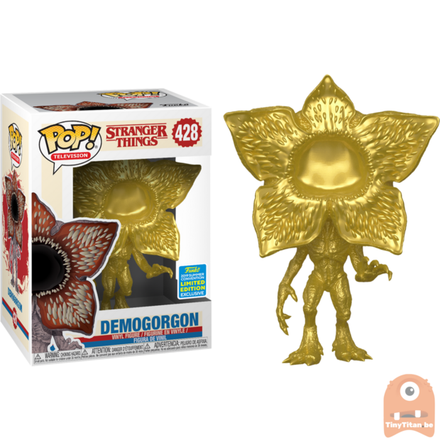 POP! Television Demogorgon Gold #428 Stranger Things - SDCC