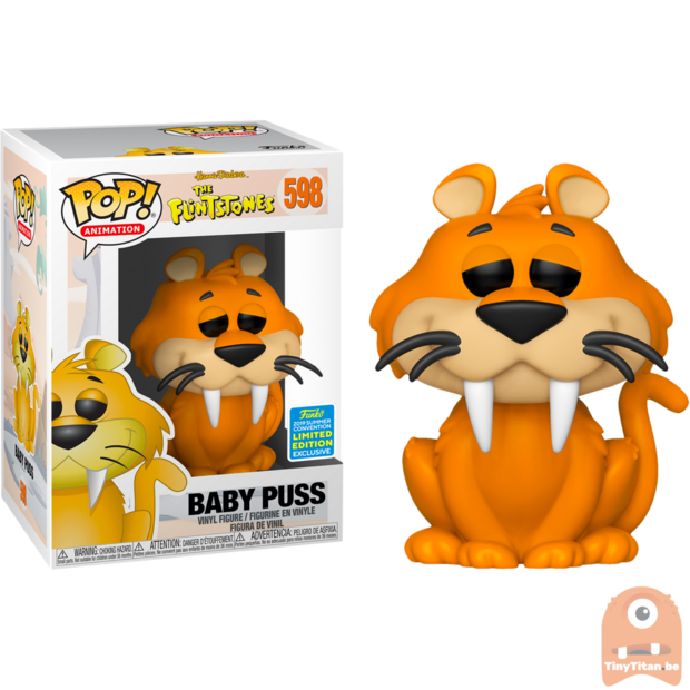 POP! Animation baby Puss #598 The Flinstones - SDCC