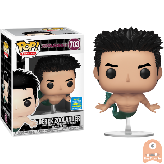 POP! Movies Derek Merman Zoolander #703 Zoolander - SDCC Exclusive