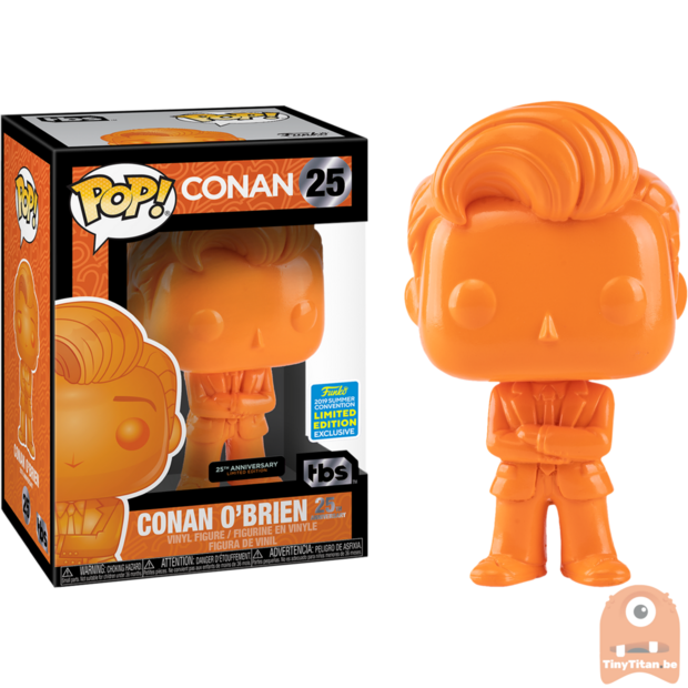 POP! Conan O'Brien Orange #25 Team COCO - SDCC