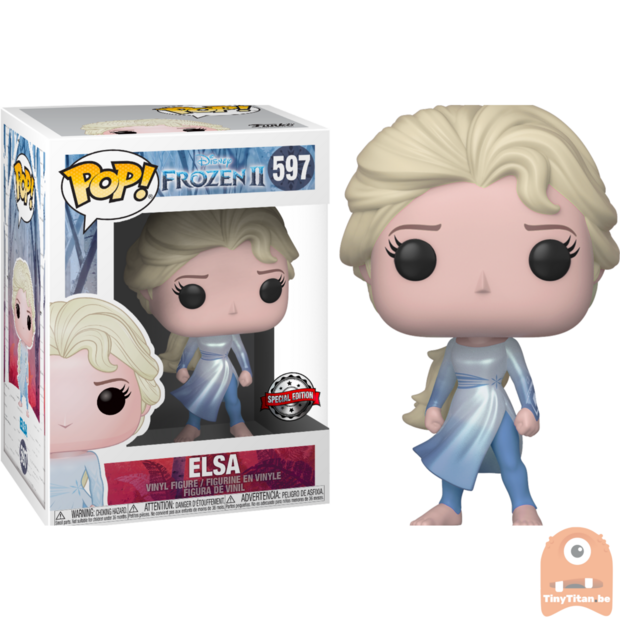 POP! Disney Elsa Ocean Exclusive #597  Frozen II
