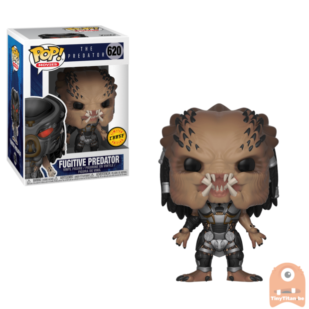 POP! Movies Fugitive Predator Unmaksed CHASE #620 The Predator