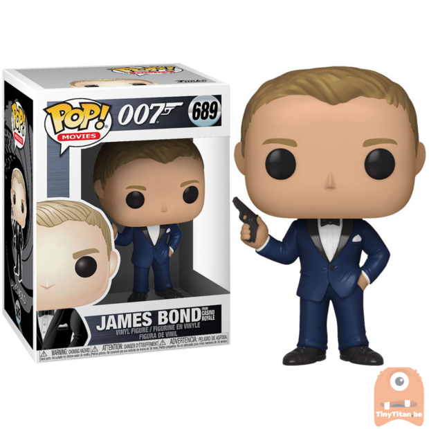 POP! Movies James Bond Casino Royale #689 James Bond