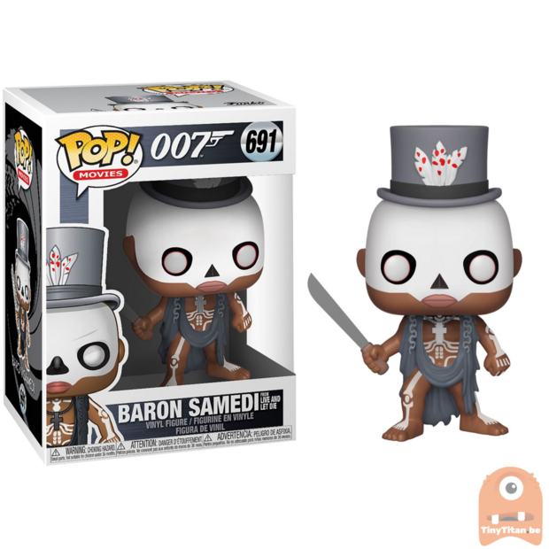POP! Movies Baron Samedi Live and Let Die #691 James Bond