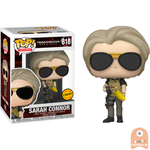POP! Movies Sarah Connor CHASE #818 Terminator Dark Fate